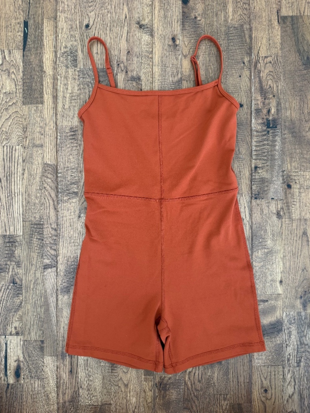 Aritzia Wilfred Free Divinity Romper 5" Copper Rust Women's Size‎ S CC